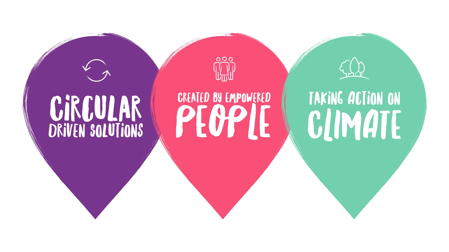 Pin shaped designs